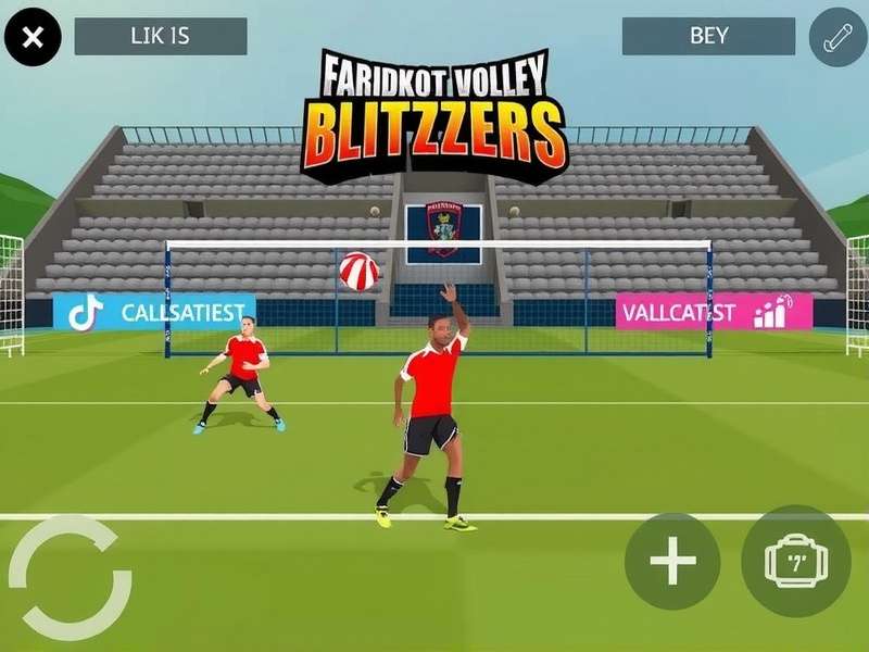 Faridkot Volley Blitzers Game Screenshot